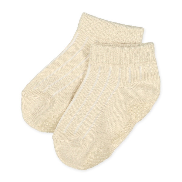 3足組ベビーローカットソックス（リブ）