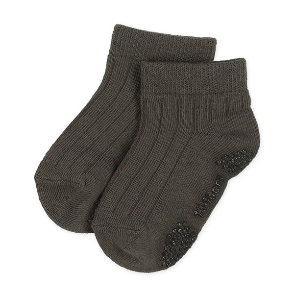 3足組ベビーローカットソックス（リブ）