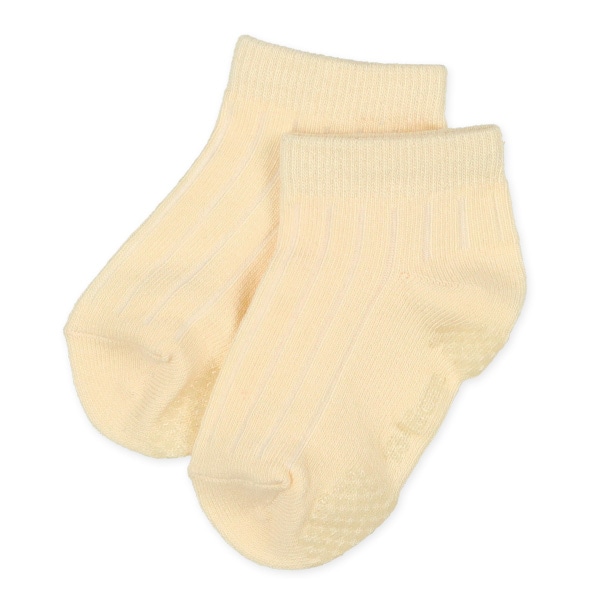 3足組ベビーローカットソックス（リブ）