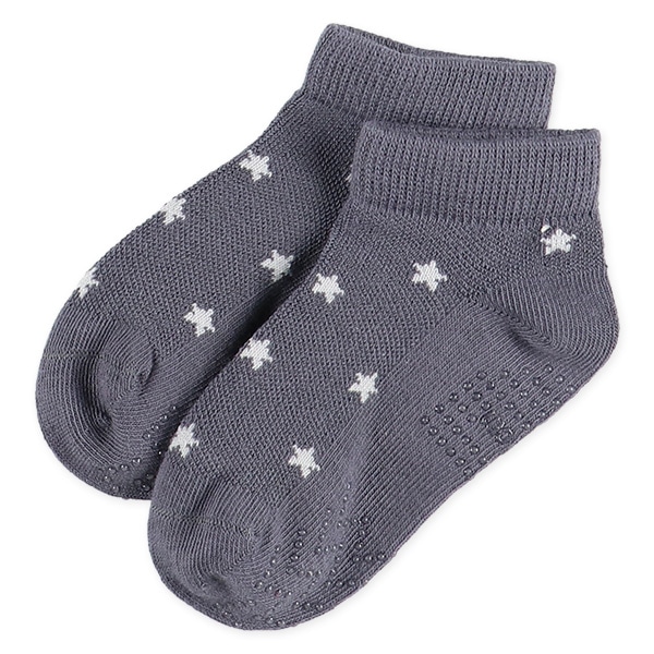 3足組べビーローカットソックス（星総柄）