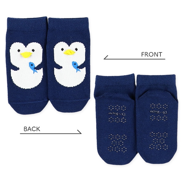 3足組ベビーローカットソックス（丸ごとアニマル）