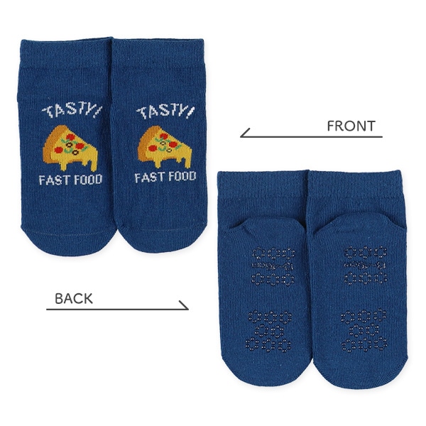 3足組ベビーローカットソックス（ジャンクフード）