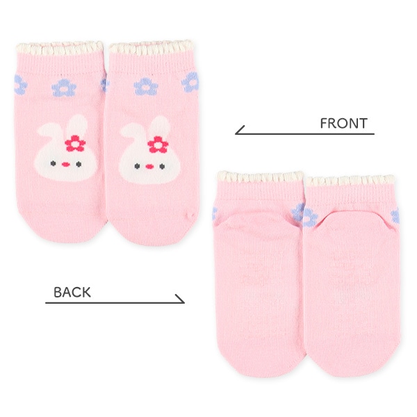 3足組ベビーローカットソックス（ゆるかわアニマル）