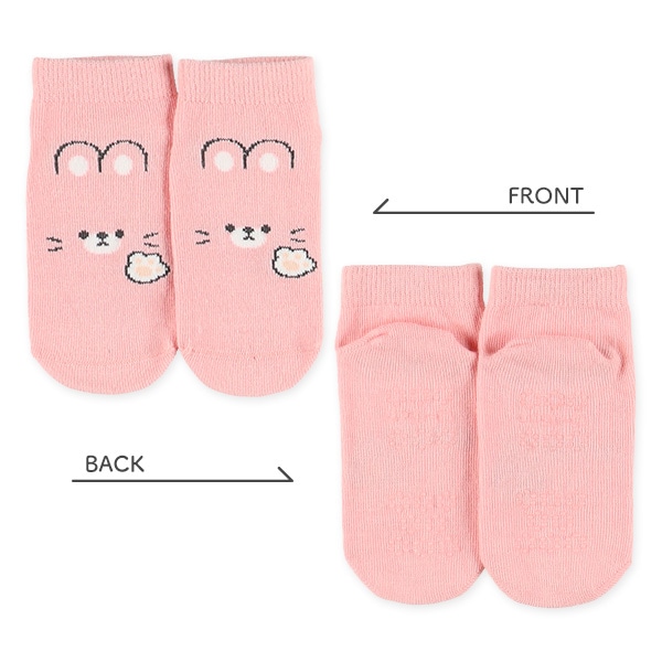 3足組ベビーローカットソックス（アニマル）