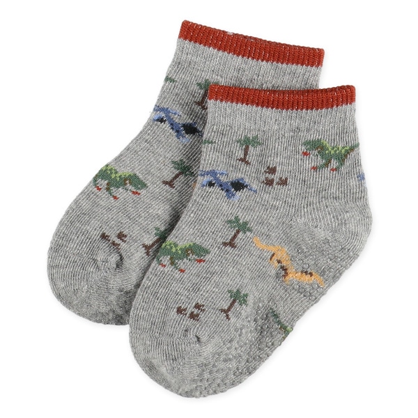 3足組ベビーローカットソックス（くるま電車）