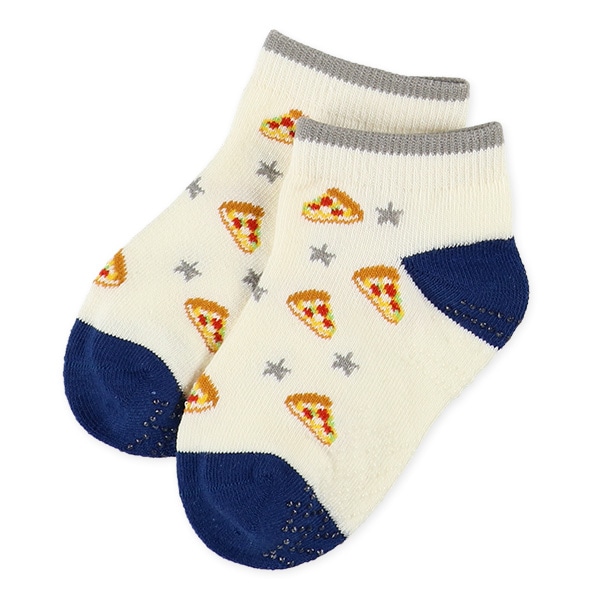 3足組ベビーローカットソックス（ジャンクフード）