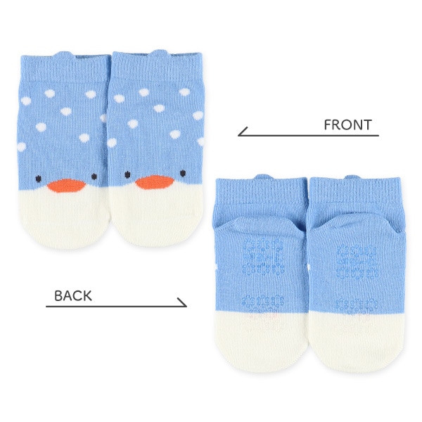 3足組ベビーローカットソックス（海の生き物）