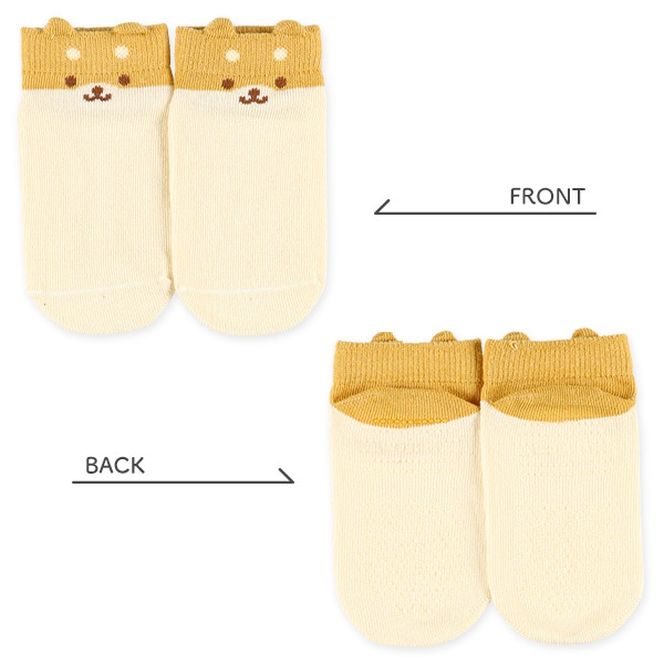 3足組ベビーローカットソックス（シロクマ・ペンギン・柴犬）