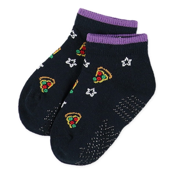 3足組ベビーローカットソックス（ジャンクフード）