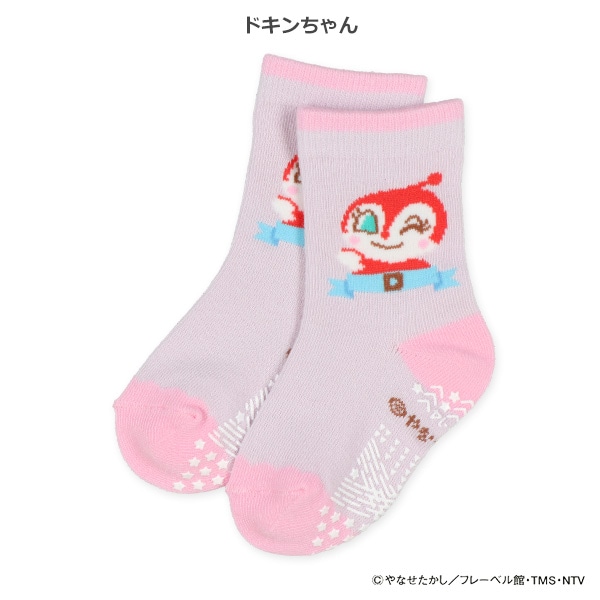 ベビークルーソックス（アンパンマン・バイキンマン・ドキンちゃん・コキンちゃん）