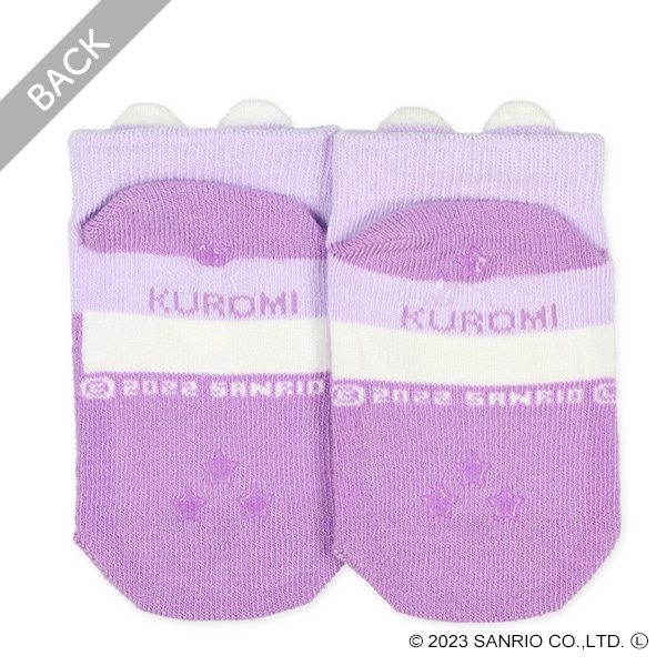 ベビーパペットローカットソックス（クロミ）