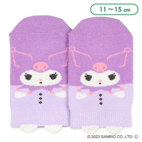 ベビーパペットローカットソックス（クロミ）