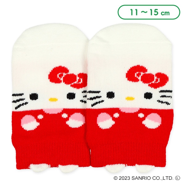 ベビーパペットローカットソックス（ハローキティ）