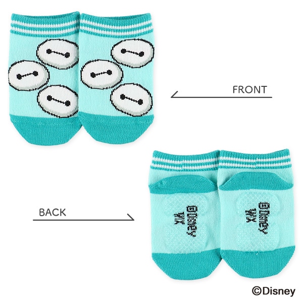 3足組ベビーローカットソックス（ベイマックス）