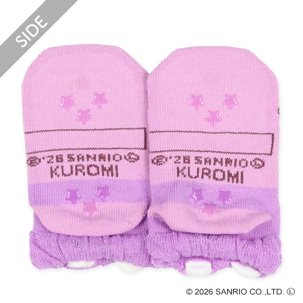 ベビーパペットローカットソックス（クロミ）