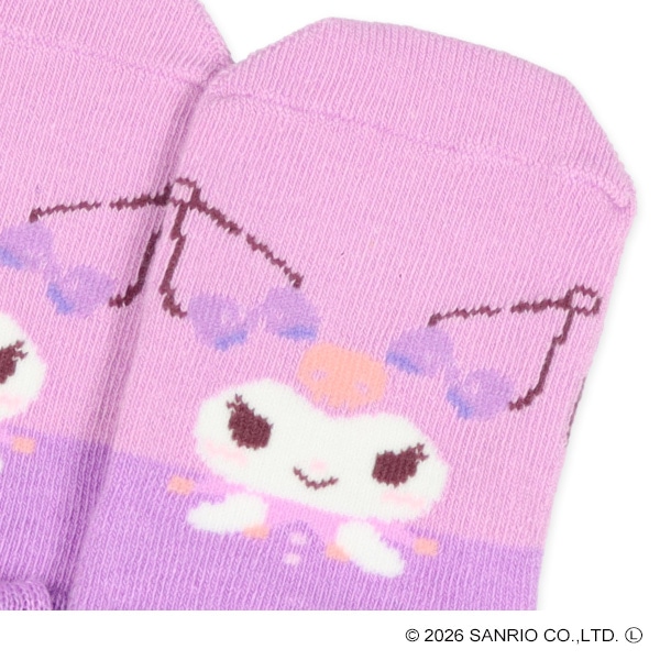 ベビーパペットローカットソックス（クロミ）