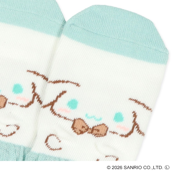 ベビーパペットローカットソックス（シナモロール）