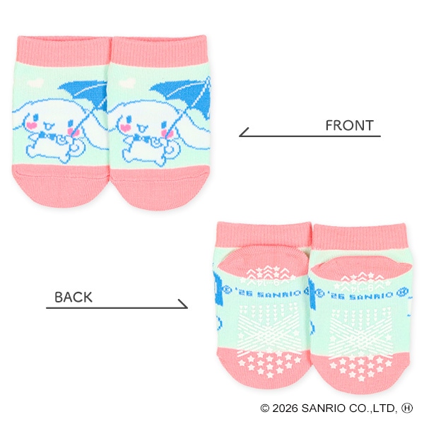 3足組ベビーローカットソックス（シナモロール）