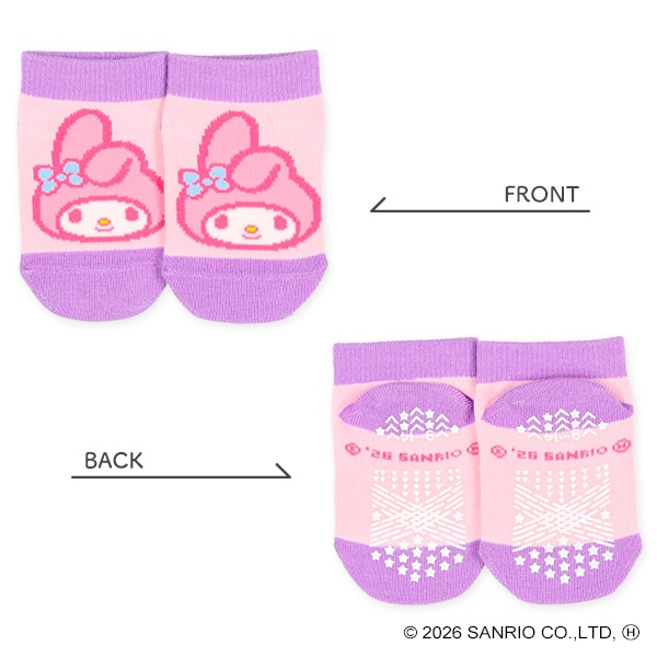 3足組ベビーローカットソックス（マイメロディ）