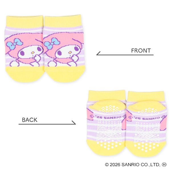 3足組ベビーローカットソックス（マイメロディ）