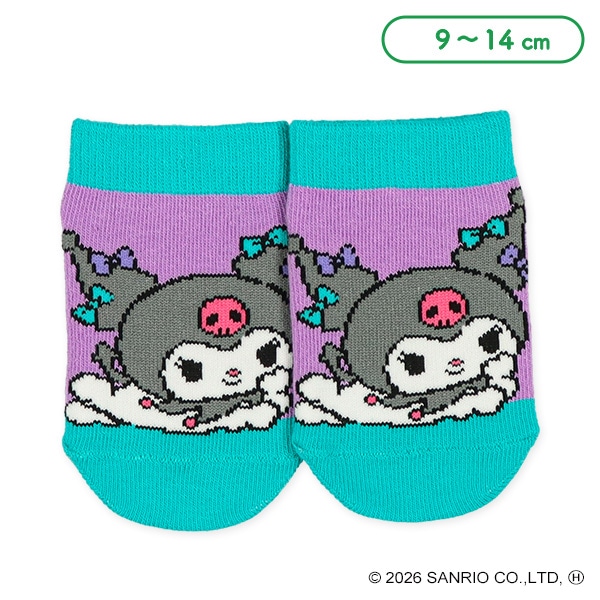 ベビーローカットソックス（クロミ）