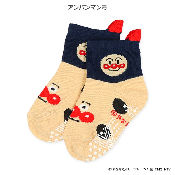 ベビークルーソックス（アンパンマン・のりもの）