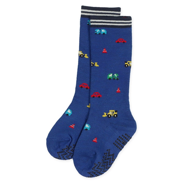 HOTWRAP）2足組ベビーハイソックス（くるま）