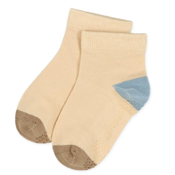 3足組ベビーアンクルソックス（カラーパレット・ベージュ）