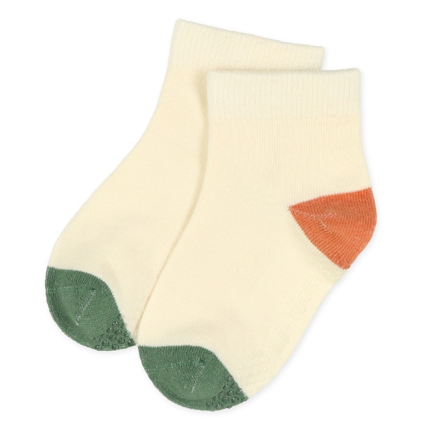 3足組ベビーアンクルソックス（カラーパレット・ベージュ）