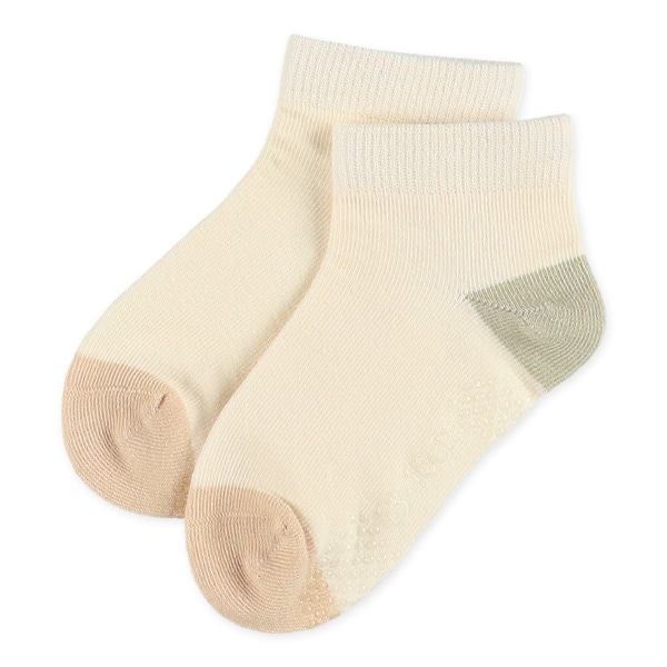 3足組ベビーローカットソックス（カラーパレット）