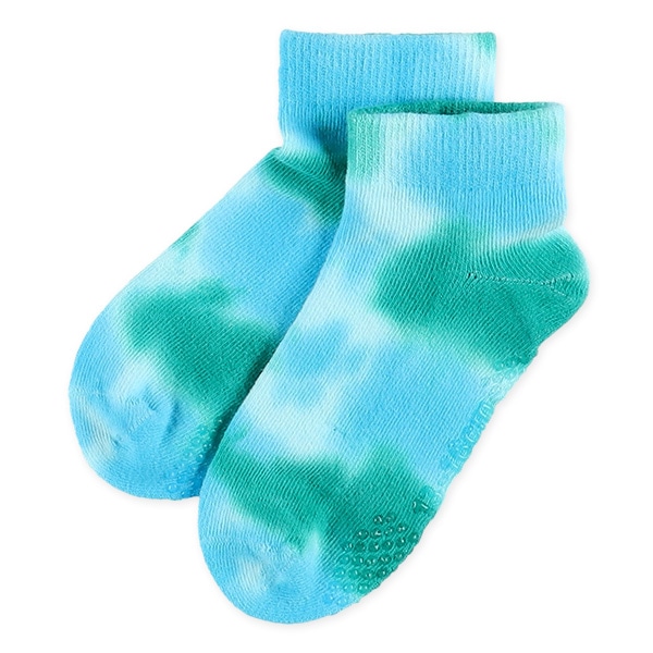 3足組ベビーローカットソックス（タイダイ染め）