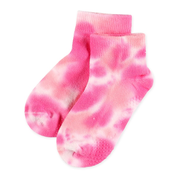 3足組ベビーローカットソックス（タイダイ染め）