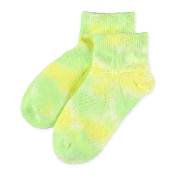 3足組ベビーローカットソックス（タイダイ染め）