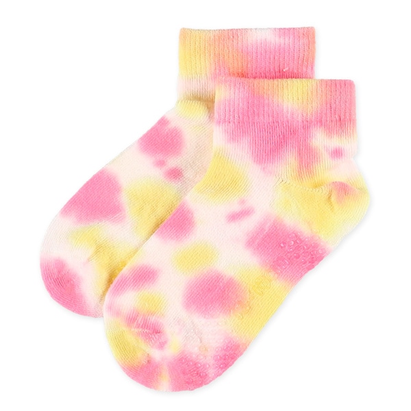 3足組ベビーローカットソックス（タイダイ染め）