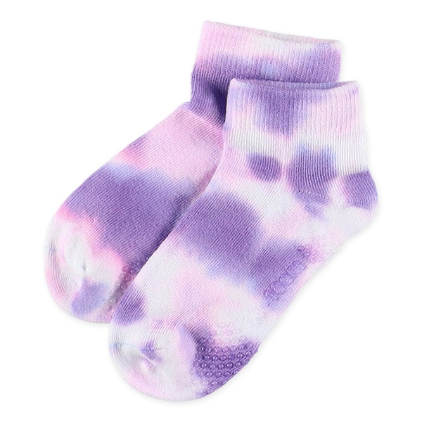 3足組ベビーローカットソックス（タイダイ染め）