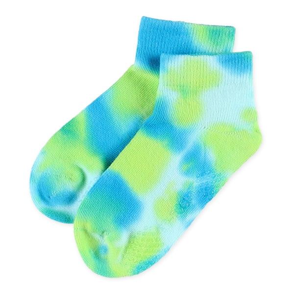 3足組ベビーローカットソックス（タイダイ染め）