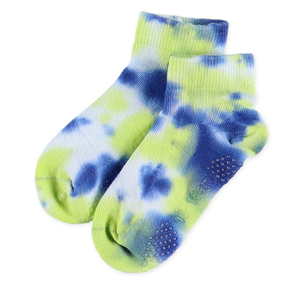 3足組ベビーローカットソックス（タイダイ染め）