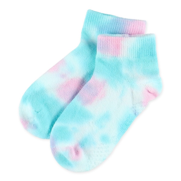 3足組ベビーローカットソックス（タイダイ染め）