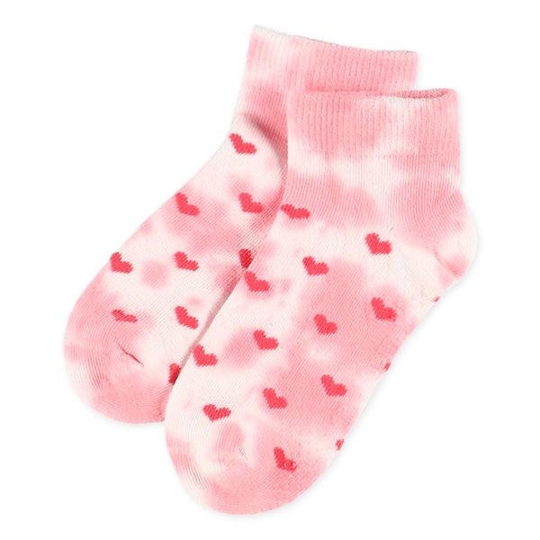 3足組ベビーローカットソックス（タイダイ染め）