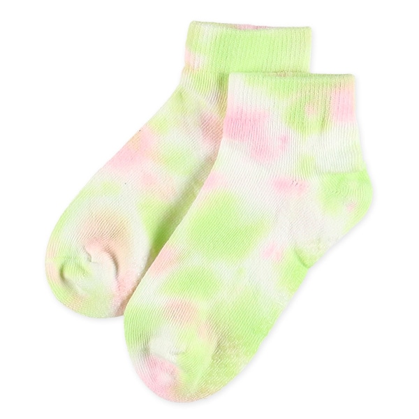3足組ベビーローカットソックス（タイダイ染め）