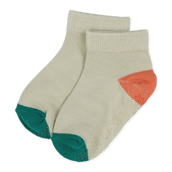3足組ベビーローカットソックス（カラーパレット）