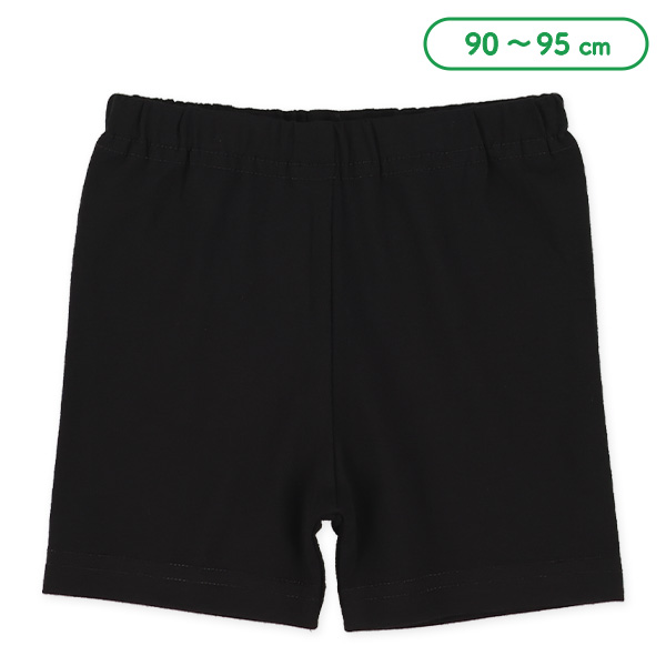 ベビー3分丈スパッツ（ブラック）