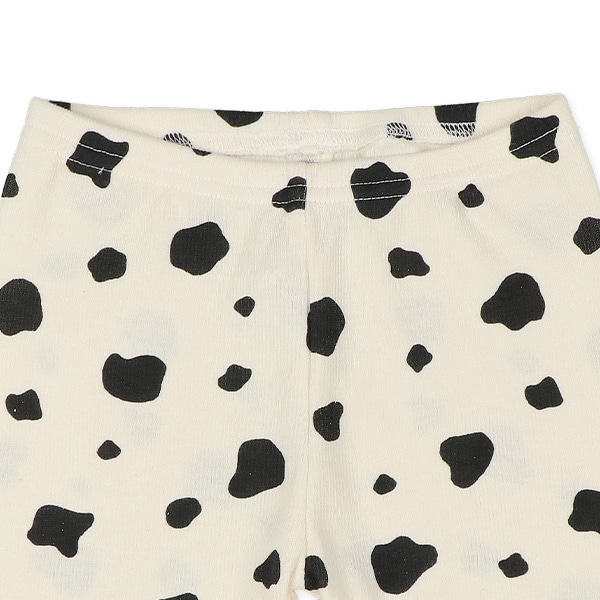 ベビー5分丈スパッツ（うし柄）