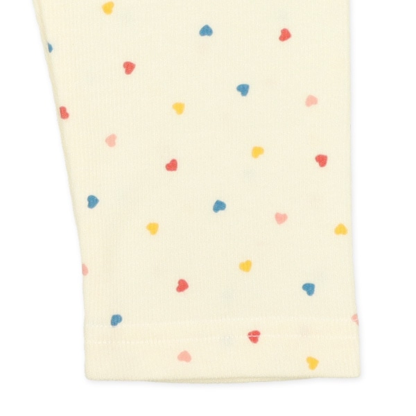 ベビー7分丈スパッツ（ハート）