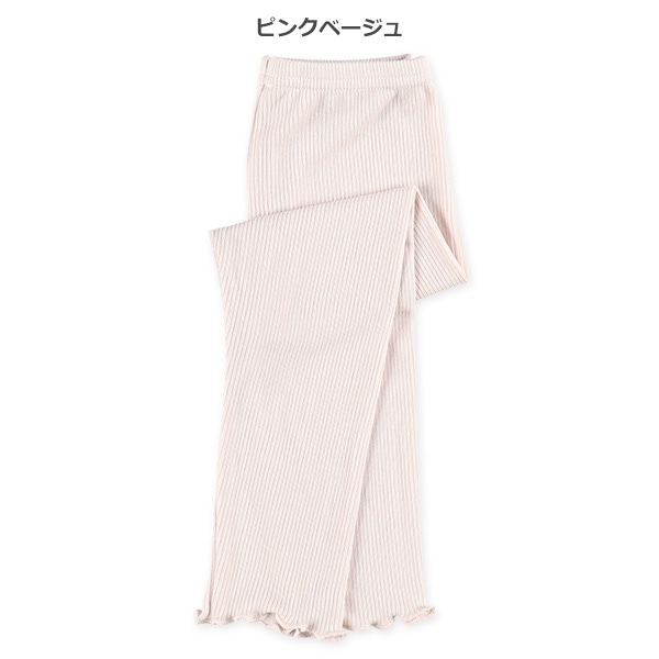 ベビー10分丈スパッツ（リブメロー）