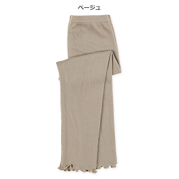 ベビー10分丈スパッツ（リブメロー）