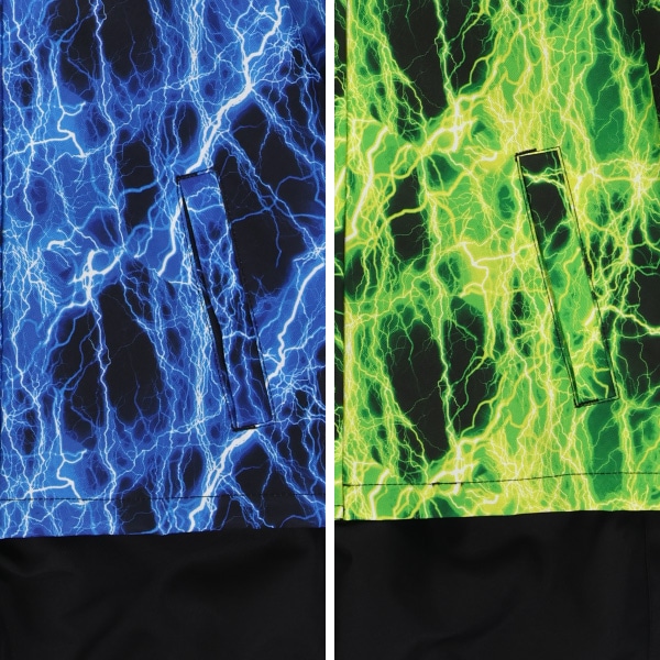 サンダー柄スキーウェア