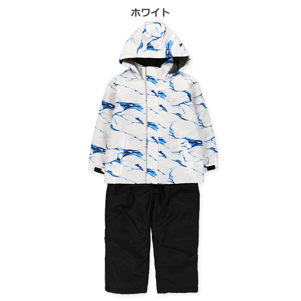 大理石柄スキーウェア