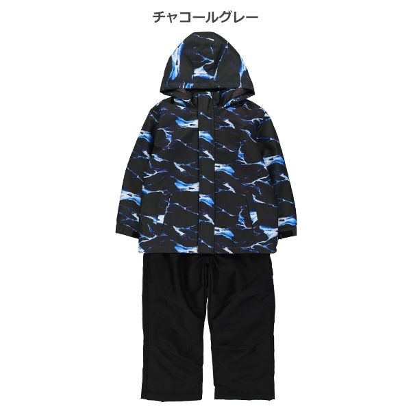 大理石柄スキーウェア