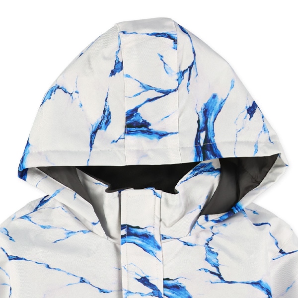 大理石柄スキーウェア